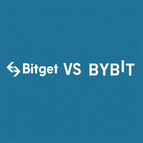 비트겟(Bitget)과 바이비트(Bybit) 로고가 중앙 ‘VS’ 문구로 구분된 비교형 이미지
